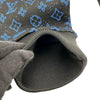 ルイ・ヴィトン LOUIS VUITTON モノグラム総柄ジップアップ フーディー H0Y04W ブルー ポリエステル レディース パーカー