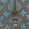 ルイ・ヴィトン LOUIS VUITTON モノグラム総柄ジップアップ フーディー H0Y04W ブルー ポリエステル レディース パーカー