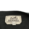 エルメス HERMES カシミヤコットンアーガイルニットカーディガン グリーン カシミヤ メンズ カーディガン