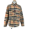 バーバリー BURBERRY パッチワークウールオーバーシャツブルゾン 8044216 ベージュ ウール メンズ ブルゾン