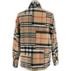 バーバリー BURBERRY パッチワークウールオーバーシャツブルゾン 8044216 ベージュ ウール メンズ ブルゾン