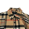 バーバリー BURBERRY パッチワークウールオーバーシャツブルゾン 8044216 ベージュ ウール メンズ ブルゾン