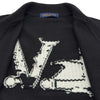 ルイ・ヴィトン LOUIS VUITTON ✖ NBA ジャイアントモノグラムカーディガン HKN02W ブラック ナイロン メンズ カーディガン