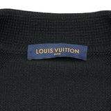 ルイ・ヴィトン LOUIS VUITTON ✖ NBA ジャイアントモノグラムカーディガン HKN02W ブラック ナイロン メンズ カーディガン