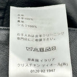 クリスチャン・ディオール Christian Dior CDバックルレザーミニスコート 045P45AL015 ブラック レザー レディース その他ボトムス