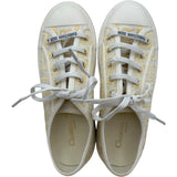クリスチャン・ディオール Christian Dior Walkn Dior オブリークローカットスニーカー KCK385LOC ゴールド コットン レディース スニーカー