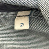モンクレール MONCLER DRENNEC ジップアップデニムパーカー ネイビー デニム メンズ パーカー