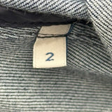 モンクレール MONCLER DRENNEC ジップアップデニムパーカー ネイビー デニム メンズ パーカー