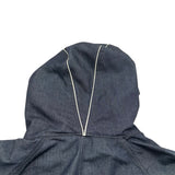 モンクレール MONCLER DRENNEC ジップアップデニムパーカー ネイビー デニム メンズ パーカー