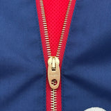 グッチ GUCCI ロゴ刺繍ナイロンジャケット 618900 レッド ナイロン メンズ ナイロンジャケット