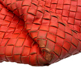 ボッテガ・ヴェネタ BOTTEGA VENETA ハンドバッグ レッド レザー レディース ハンドバッグ