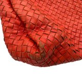 ボッテガ・ヴェネタ BOTTEGA VENETA ハンドバッグ レッド レザー レディース ハンドバッグ
