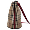 バーバリー BURBERRY ショルダーバッグ ベージュ/レッド PVC レディース ショルダーバッグ