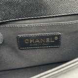 シャネル CHANEL ボーイシャネル20 A67085 25番台 ブラック キャビアスキン レディース ショルダーバッグ
