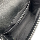 シャネル CHANEL ボーイシャネル20 A67085 25番台 ブラック キャビアスキン レディース ショルダーバッグ