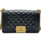 シャネル CHANEL ボーイシャネル20 A67085 25番台 ブラック キャビアスキン レディース ショルダーバッグ