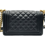 シャネル CHANEL ボーイシャネル20 A67085 25番台 ブラック キャビアスキン レディース ショルダーバッグ