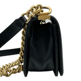 シャネル CHANEL ボーイシャネル20 A67085 25番台 ブラック キャビアスキン レディース ショルダーバッグ