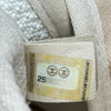 シャネル CHANEL ラージショッピングバッグ A57161 25番台 ホワイト シルバー金具 キャンバス レディース トートバッグ