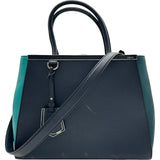 フェンディ FENDI トゥージュール 8BH250 ネイビー レザー レディース ショルダーバッグ