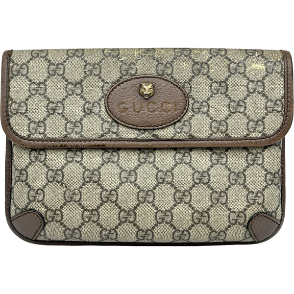 ⭐極美品⭐GUCCI　GG柄　シェリー　ウエストバッグ グッチ GUCCI シェリーベルトバッグ 493930 ブラウン GGスプリーム