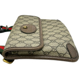 グッチ GUCCI シェリーベルトバッグ 493930 ブラウン GGスプリームキャンバス レディース ウエストバッグ