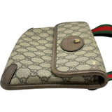 グッチ GUCCI シェリーベルトバッグ 493930 ブラウン GGスプリームキャンバス レディース ウエストバッグ