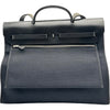 エルメス HERMES エールバッグジップMM A刻印 ブラック シルバー金具 トワル/ハンター レディース ショルダーバッグ