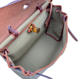 エルメス HERMES エールバッグジップPM B刻印 カーキ ゴールド金具 トワル/ハンター レディース ショルダーバッグ
