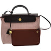 エルメス HERMES エールバッグジップPM フランボワーズ/ルージュアッシュ ゴールド金具 トワル/ハンター レディース ショルダーバッグ