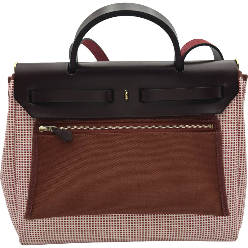 エルメス HERMES エールバッグジップPM フランボワーズ/ルージュ