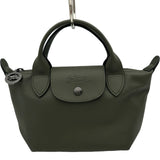 ロンシャン LONGCHAMP ル プリアージュ エクストラ カーキ レザー レディース ショルダーバッグ
