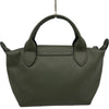 ロンシャン LONGCHAMP ル プリアージュ エクストラ カーキ レザー レディース ショルダーバッグ