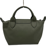 ロンシャン LONGCHAMP ル プリアージュ エクストラ カーキ レザー レディース ショルダーバッグ