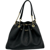 ルイ・ヴィトン LOUIS VUITTON LVハンドル M47209 ノワール モノグラム・アンプラント レディース ショルダーバッグ