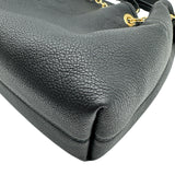 ルイ・ヴィトン LOUIS VUITTON LVハンドル M47209 ノワール モノグラム・アンプラント レディース ショルダーバッグ