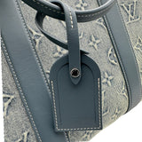 ルイ・ヴィトン LOUIS VUITTON ウィークエンド・トートNM M22537 ブルー ウォッシュデニム ユニセックス トートバッグ