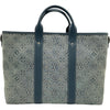 ルイ・ヴィトン LOUIS VUITTON ウィークエンド・トートNM M22537 ブルー ウォッシュデニム ユニセックス トートバッグ