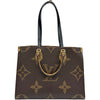 ルイ・ヴィトン LOUIS VUITTON オンザゴーMM M45321 ブラウン ジャイアント・モノグラム・リバース レディース ショルダーバッグ