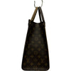 ルイ・ヴィトン LOUIS VUITTON オンザゴーMM M45321 ブラウン ジャイアント・モノグラム･リバース レディース ショルダーバッグ
