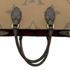 ルイ・ヴィトン LOUIS VUITTON オンザゴーMM M45321 ブラウン ジャイアント・モノグラム･リバース レディース ショルダーバッグ