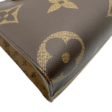 ルイ・ヴィトン LOUIS VUITTON オンザゴーMM M45321 ブラウン ジャイアント・モノグラム･リバース レディース ショルダーバッグ