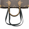 ルイ・ヴィトン LOUIS VUITTON オンザゴーMM M45321 ブラウン ジャイアント・モノグラム・リバース レディース トートバッグ