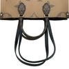 ルイ・ヴィトン LOUIS VUITTON オンザゴーMM M45321 ブラウン ジャイアント・モノグラム・リバース レディース トートバッグ