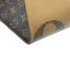 ルイ・ヴィトン LOUIS VUITTON オンザゴーMM M45321 ブラウン ジャイアント・モノグラム・リバース レディース トートバッグ