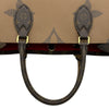 ルイ・ヴィトン LOUIS VUITTON オンザゴーMM M45321 ブラウン ジャイアント・モノグラム・リバース レディース トートバッグ