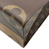 ルイ・ヴィトン LOUIS VUITTON オンザゴーMM M45321 ブラウン ジャイアント・モノグラム・リバース レディース トートバッグ