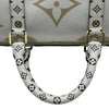 ルイ・ヴィトン LOUIS VUITTON キーポル・バンドリエール50 M44590 カーキ/ホワイト ジャイアント・モノグラム・リバース レディース ボストンバッグ