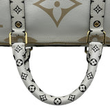 ルイ・ヴィトン LOUIS VUITTON キーポル・バンドリエール50 M44590 カーキ/ホワイト ジャイアント・モノグラム・リバース レディース ボストンバッグ