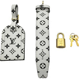 ルイ・ヴィトン LOUIS VUITTON キーポル・バンドリエール50 M44590 カーキ/ホワイト ジャイアント・モノグラム・リバース レディース ボストンバッグ